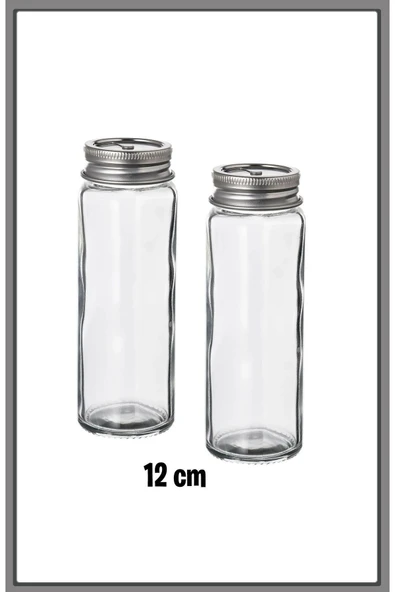 IKEA Citronhaj, Baharat Kavanozu, Tuzluk & Karabiberlik 2'li - 12 Cm ürün görseli 1