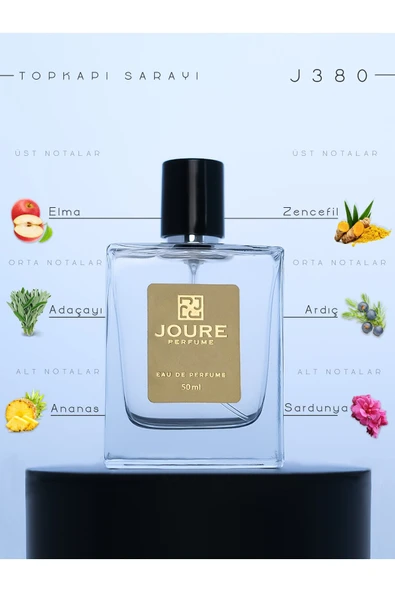 J380 Amber Taze Baharatlar Odunsu Aromatik Fresh Kokulu 50ml Kalıcı Edp Erkek Parfüm ürün görseli 1