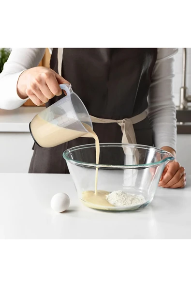 IKEA Ölçek Beher 1 Lt Kaymaz Taban Plastik - Resim 2