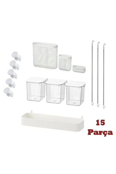 IKEA SKÅDIS 15 Parça çok amaçlı pano parçası impala ticaret ürün görseli 1
