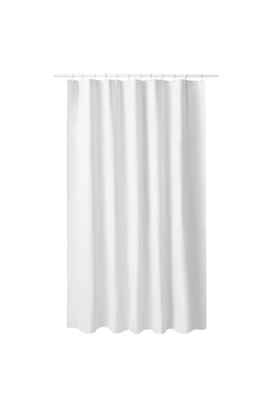 IKEA Luddhagtorn Beyaz Banyo Duş Perdesi 180x200 Cm ürün görseli 1