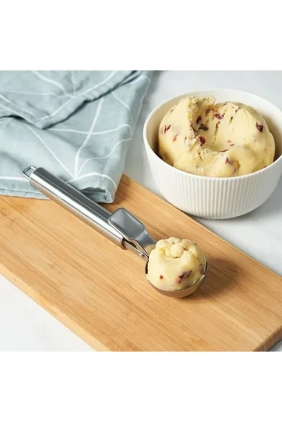 IKEA IDEALISK dondurma kaşığı, paslanmaz çelik - Resim 4