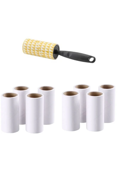 IKEA Bastis Kedi Köpek Tüy Ip Kıl Toplayıcı Tüy Toplama Rulosu + 8 Adet Yedek Kartuş 1+8 ürün görseli 1
