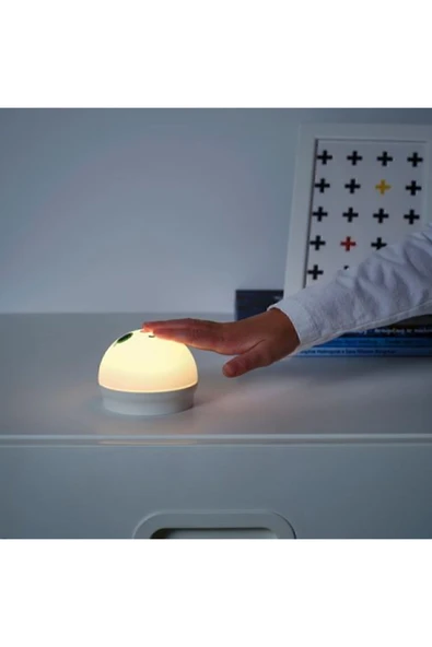 IKEA Çocuk Bebek Odası Masa Lambası Ledli Beyaz Oda Lambası ürün görseli 1