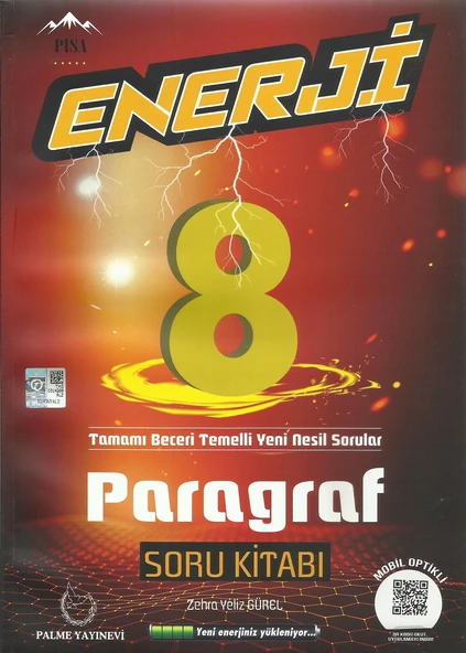 PALME 8.SINIF ENERJİ PARAGRAF SORU KİTABI ürün görseli 1