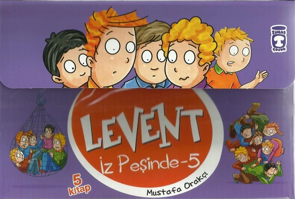 TİMAŞ LEVENT İZ PEŞİNDE-5 ( 5 KİTAP ) - Resim 2