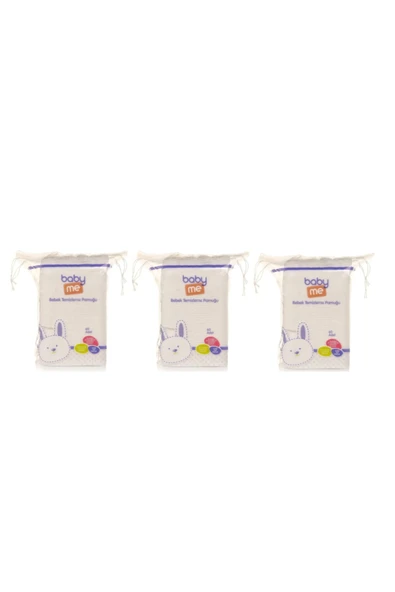 Baby&Me Bebek Temizleme Pamuğu 60 Adet X 3 Paket ürün görseli 1