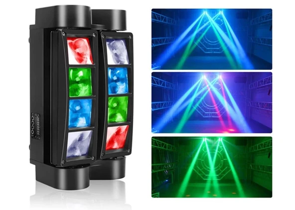 Spider Beam Moving Head Light Robot Sahne Işık - Resim 2