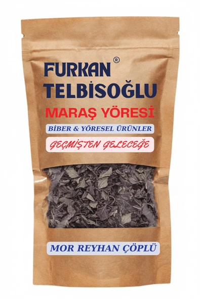 Maraş Mor Reyhan Dallı (Yeni Mahsül,Katkısız) 25GR Maraş Yöresi ürün görseli 1