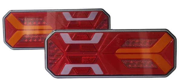 Kamyon Dorse Karavan Led Stop Lambası 35x13,5cm 12-24V (1 Adet) ürün görseli 1