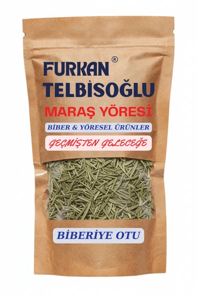 Biberiye Otu Çayı ( Yeni Mahsül, Doğal Kurutulmuş, Yeşil Renkli ) 50GR Maraş Yöresi ürün görseli 1