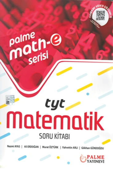 PALME MATH-E SERİSİ TYT MATEMATİK SORU KİTABI ürün görseli 1