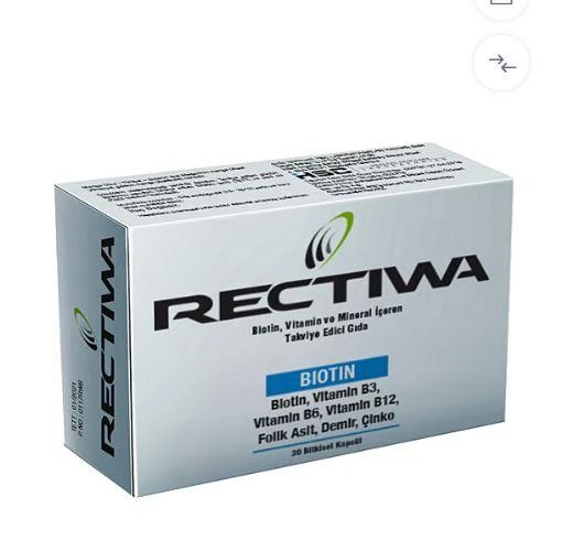 Rectiwa Biotin 30 Kapsül ürün görseli 1