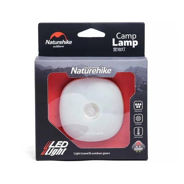 Naturehike D300 Led Kamp Lambası (3xAAA) Sarı - Resim 8