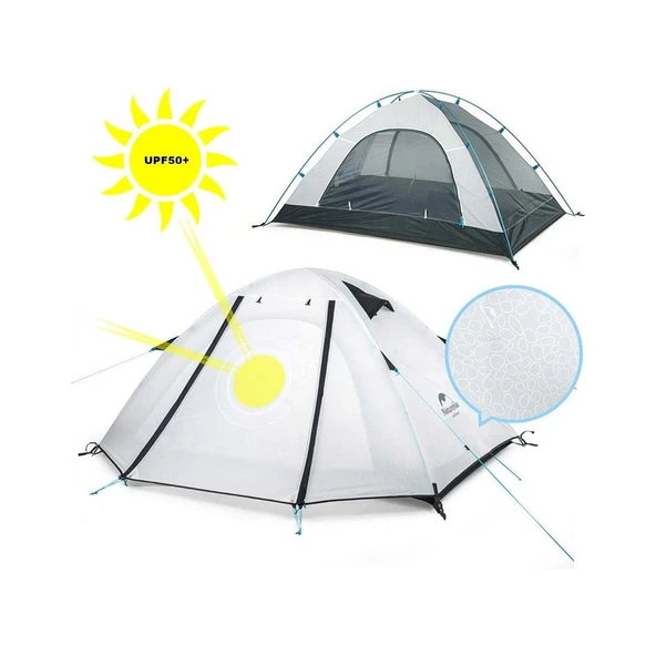 Naturehike P-serisi 4 Kişilik Kamp Çadırı ürün görseli 1