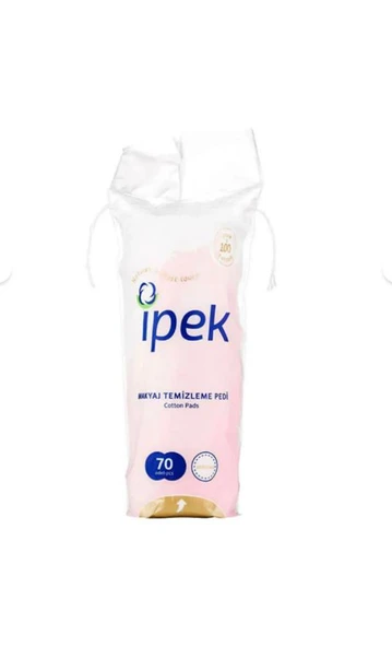 İpek Makyaj Temizleme Pedi 70'li 5 PAKET - Resim 2
