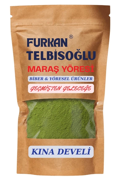 Doğal Saf Naturel Toz Kına ( Organik, Yeni Mahsül) 250GR Maraş Yöresi ürün görseli 1