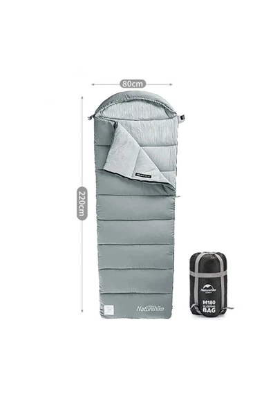 Naturehike M180 Pongee -8 Uyku Tulumu - Resim 11