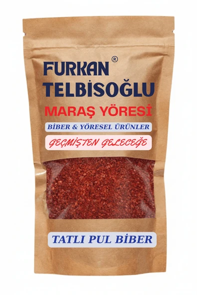 Tatlı Pul Biber (Katkısız,Yöresel) 50GR Maraş Yöresi ürün görseli 1