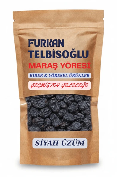 Maraş Siyah Üzümü (Katkısız,Yöresel) 100GR Maraş Yöresi ürün görseli 1