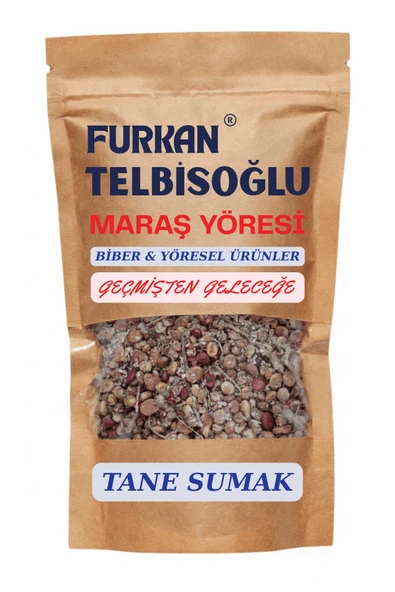 Tane Sumak (Yeni Mahsül,Katkısız) 25GR Maraş Yöresi ürün görseli 1