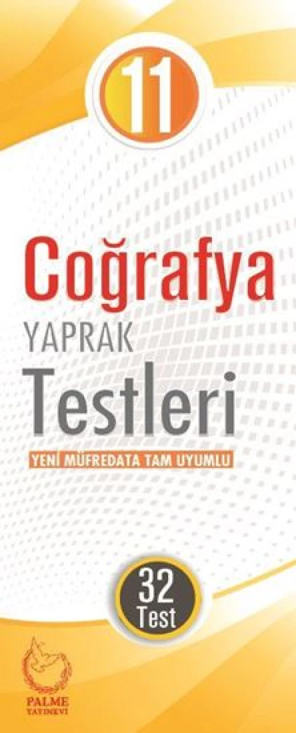 PALME 11.SINIF COĞRAFYA YAPRAK TEST ürün görseli 1
