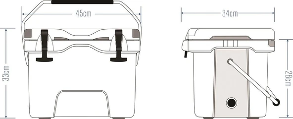 Icepeak Aden Buzluk 15 Litre - Resim 3