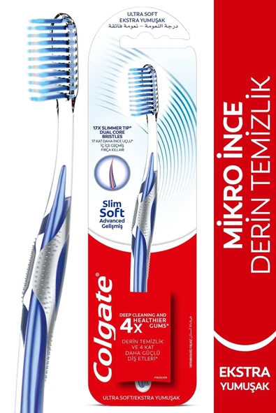 Colgate Slim Soft Advanced Gelişmiş Diş Fırçası ürün görseli 1