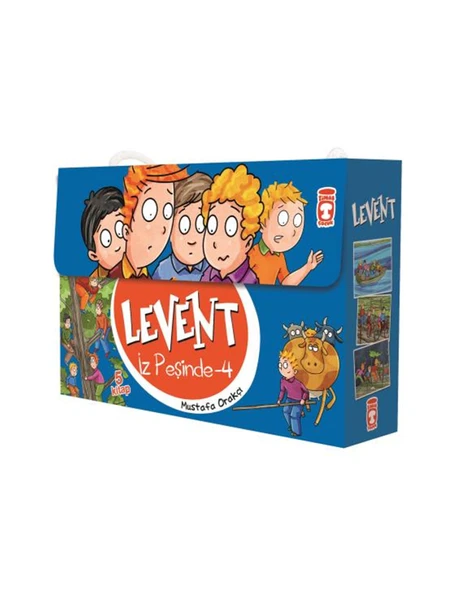 TİMAŞ LEVENT İZ PEŞİNDE-4 ( 5 KİTAP ) ürün görseli 1