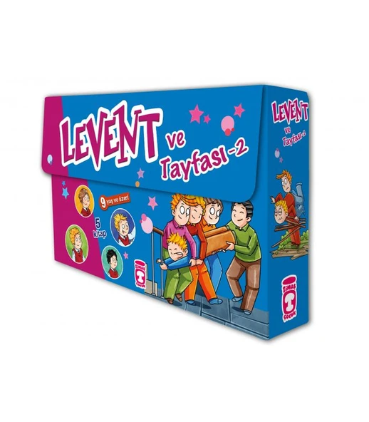 TİMAŞ LEVENT VE TAYFASI-2 ( 5 KİTAP ) ürün görseli 1