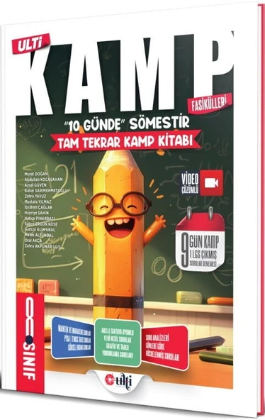 8. Sınıf Sömestır Kamp Fasikülleri Ulti Yayınları ürün görseli 1