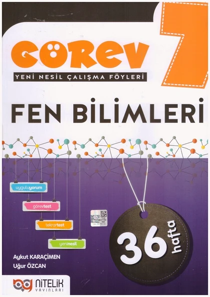 NİTELİK 7.SINIF GÖREV FEN BİLİMLERİ ürün görseli 1