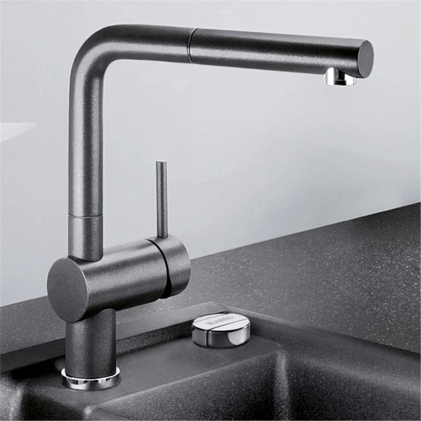 Blanco Lınus-S Silgranit Soft Beyaz Eviye Bataryası - Resim 2