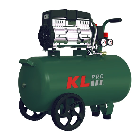 Klpro KLK50SH 8 Bar 50 Litre 2Hp Sessiz ve Yağsız Hava Kompresörü ürün görseli 1