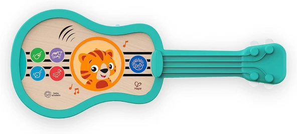 Baby Einstein Dokunmatik Teknolojili Hape Ahşap Ukulele Müzikli Oyuncak Sihirli Dokunmatik Müzik Enstrüman ürün görseli 1