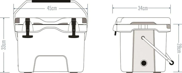 Icepeak Aden Buzluk 15 Litre - Resim 6