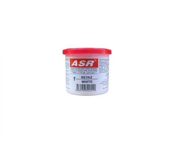 ASR Tamir Macunu 200 gr Beyaz | Ahşap Dolgu ve Onarım Macunu - 2 Adet ürün görseli 1