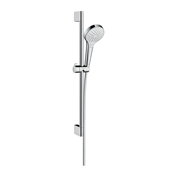 Hansgrohe Croma Select S Duş Seti Vario, EcoSmart, 65 cm Duş barı İle ürün görseli 1