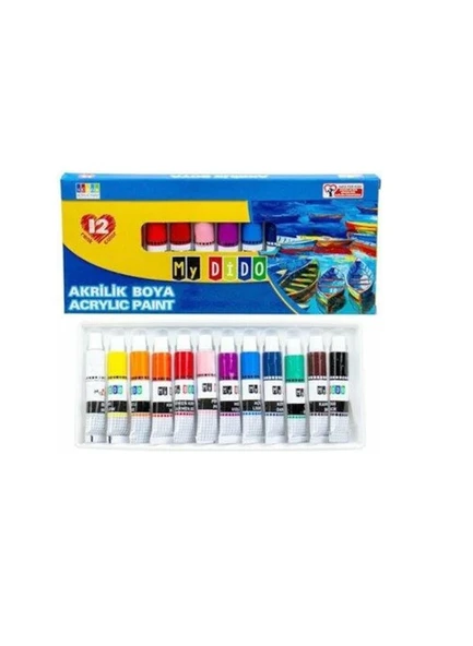 My Dido Akrilik Boya Set 12X9 Ml Tüp ürün görseli 1