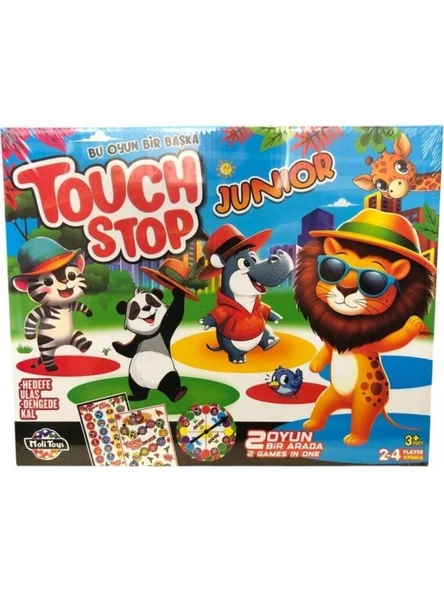 Moli Toys Touch Stop (Junior) Denge Oyunu Touch - Stop V2 Eğlenceli Dikkat Algı Hareket Aile Oyunu ürün görseli 1