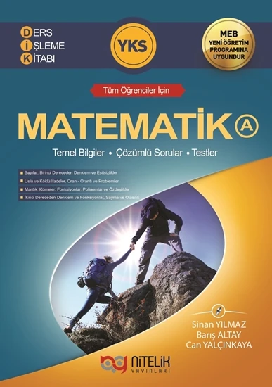 NİTELİK TYT DİK MATEMATİK DERS İŞLEME KİTABI ürün görseli 1