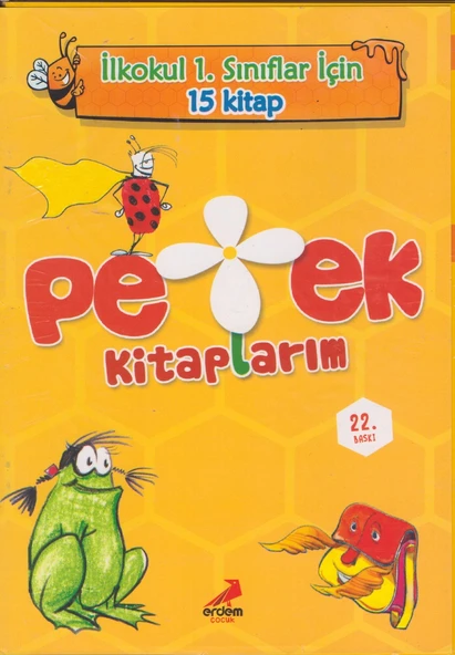 ERDEM PETEK KİTAPLARIM-1.SINIF ( 15 KİTAP ) ürün görseli 1