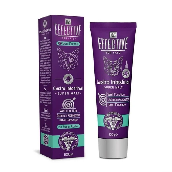 Delibon Effective Gastrointestinal Kedi Malt Macunu 100 Gr ürün görseli 1