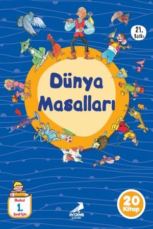 ERDEM DÜNYA MASALLARI-1.SINIF ( 20 KİTAP ) ürün görseli 1