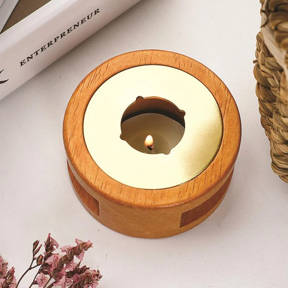 Sanat Temalı Mum Mührü Seti Sarı 1 - Resim 3