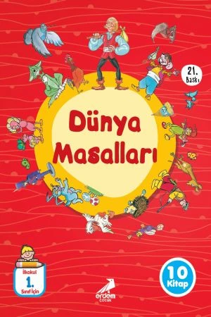 ERDEM DÜNYA MASALLARI-1.SINIF ( 10 KİTAP ) ürün görseli 1