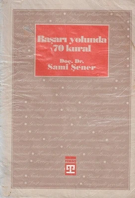 Başarı Yolunda 70 Kural Sami Şener Timaş Yayınları İkinci El Kitap ürün görseli 1