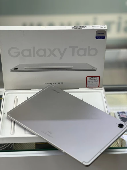 Samsung Galaxy Tab S9 FE KALEMLİ 6/128GB Teşhir 1 Yıl Garantili Silver ürün görseli 1