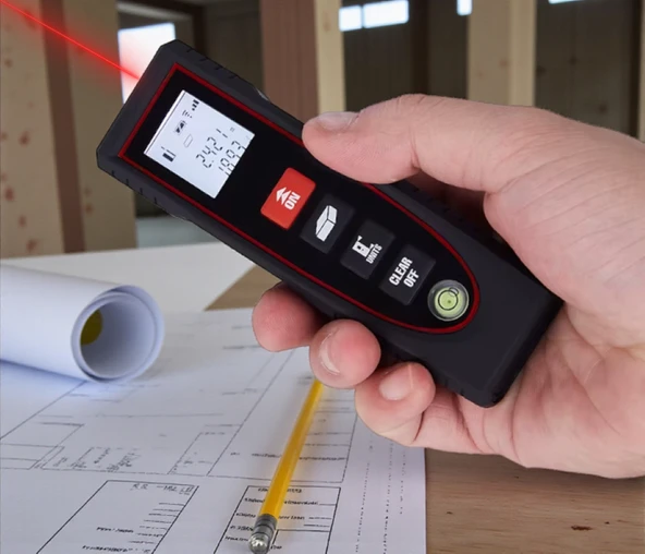 Texta MTR60 Klipsli Lazerli Mesafe Ölçer - Resim 4
