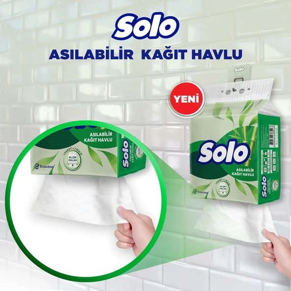 Solo Asılabilir Kağıt Havlu 1=7 12'li - Resim 5
